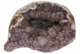 Amethyst Stalactite Formation on Metal Stand - Uruguay #139832-5